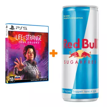 Набор Life is Strange: True Colors [PS5, русские субтитры] + Напиток энергетический Red Bull Без сахара 250мл