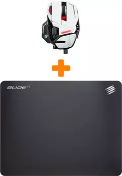 Набор «Mad Catz 13» (Мышь R.A.T., коврик G.L.I.D.E.)