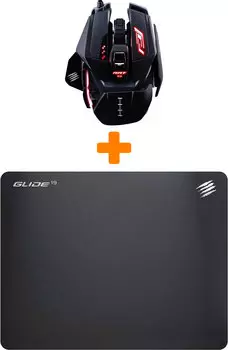 Набор «Mad Catz 14» (Мышь R.A.T., коврик G.L.I.D.E.)