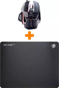 Набор «Mad Catz 16» (Мышь R.A.T., коврик G.L.I.D.E.)