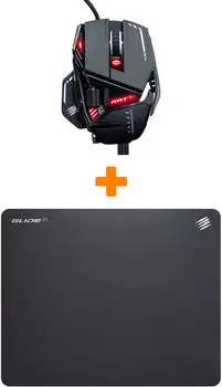 Набор «Mad Catz 19» (Мышь R.A.T., коврик G.L.I.D.E.)