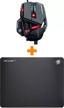 Набор «Mad Catz 3» (Мышь R.A.T., коврик G.L.I.D.E.)
