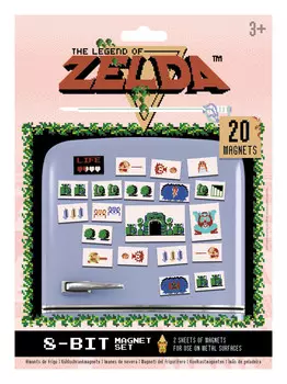 Набор магнитов Zelda: Retro 20-Pack