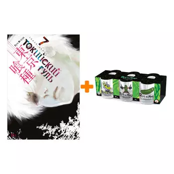 Набор Манга Токийский гуль Книга 7 + Набор рюмок Rick And Morty 50мл 6-Pack