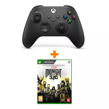 Набор Marvel's Midnight Suns. Enhanced Edition [Xbox Series X, английская версия] + Xbox X: Геймпад Черный (QAT-0001)