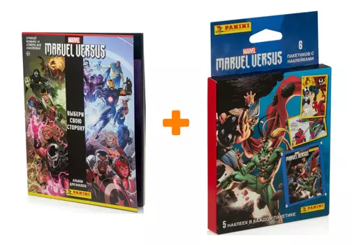 Набор «Marvel Versus» (альбом, наклейки)