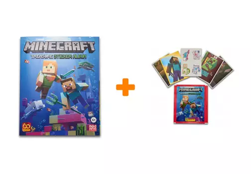 Набор «Minecraft» (альбом, наклейки)
