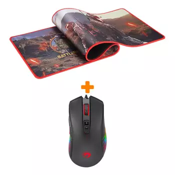 Набор Мышь Marvo M519 + PC: Коврик для мыши Marvo G37 (XL)