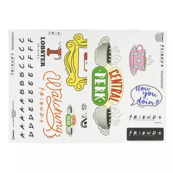 Набор наклеек Friends