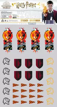 Набор наклеек Harry Potter: Gryffindor