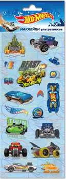 Набор наклеек Хот Вилс / Hot Wheels Дизайн 2 Плёночные