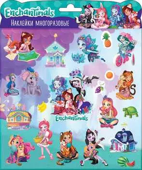 Набор наклеек Энчантималс Дизайн 3 Вспененные