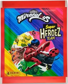 Набор наклеек Леди Баг и Супер-кот 5 (в пакетике 5 наклеек)