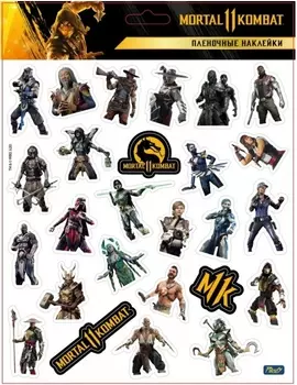 Набор наклеек Mortal Kombat