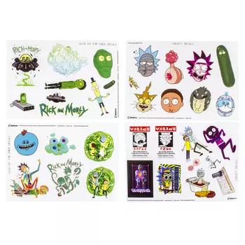 Набор наклеек Rick And Morty
