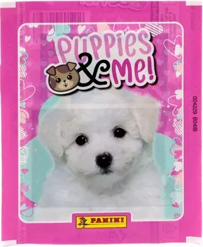 Набор наклеек Щенки & Я (в пакетике 4 наклейки и 1 карточка)