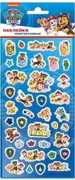 Набор наклеек Щенячий патруль Дизайн 5 Зефирные