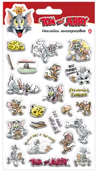 Набор наклеек Том и Джерри 2 – Объемные (110х200)