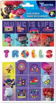 Набор наклеек Тролли Дизайн 4 Вспененные
