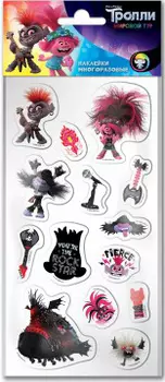 Набор наклеек Тролли: Зефирные – Дизайн 1