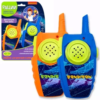 Набор одноканальных раций 2-Pack (оранжевая и синяя)