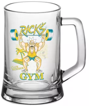 Набор пивных кружек Rick And Morty: Ricks Gym (2-Pack)