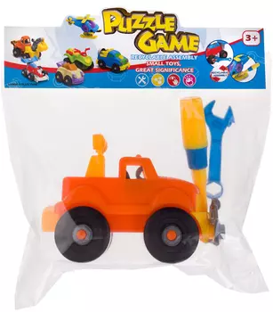 Набор пластмассовых деталей для сборки джипа, пакет (Union Vision: 555-11A)