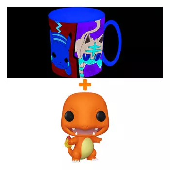 Набор Pokemon фигурка Charmander + кружка для СВЧ