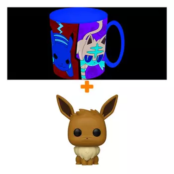Набор Pokemon фигурка Eevee + кружка для СВЧ