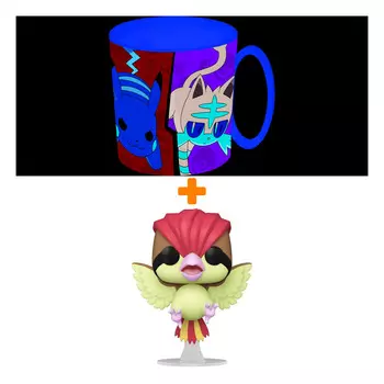 Набор Pokemon фигурка Pidgeotto + кружка для СВЧ