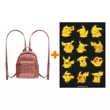 Набор Pokemon рюкзак Eevee Mini + стикерпак Pika #2