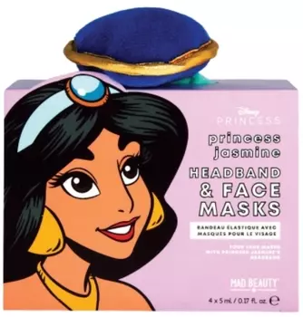 Набор POP Princess: Jasmine (маска для лица + повязка на голову)