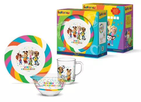 Набор посуды Барбоскины