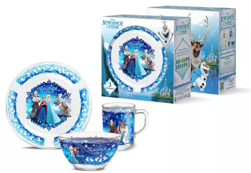 Набор посуды Холодное сердце