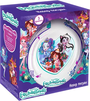 Набор посуды Энчантималс. Общий
