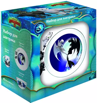 Набор посуды Как приручить Дракона 3