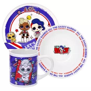 Набор посуды L.O.L. Rock