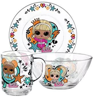Набор посуды L.O.L. Surprise! WhatUnitesUs (3 предмета)