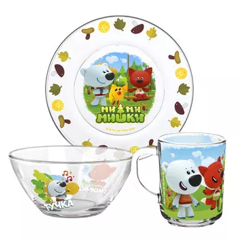 Набор посуды Мимимишки Кеша и друзья