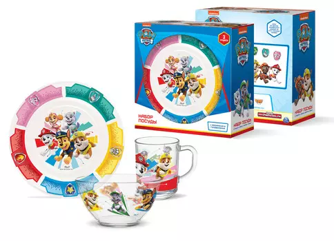 Набор посуды Щенячий патруль