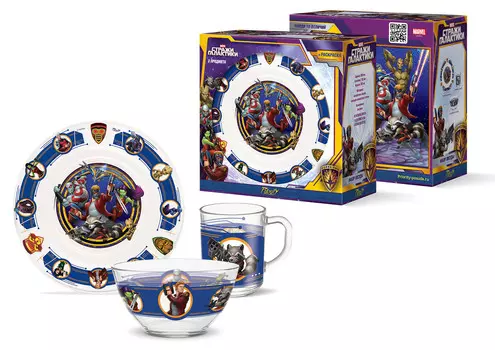 Набор посуды Стражи Галактики