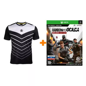 Набор Rainbow Six: Осада (игра Xbox + футболка E-Sport M)