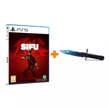 Набор SIFU [PS5, русские субтитры] + Оружие игровое штык-нож М9 Байонет 2 Драгон Гласс деревянный