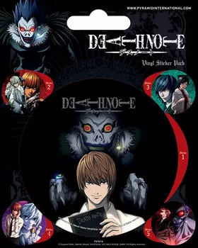 Набор стикеров Death Note