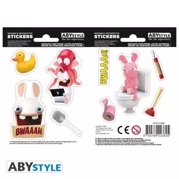 Набор стикеров Lapins Cretins