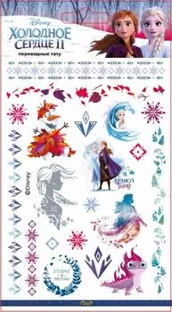 Набор татуировок переводных Дисней: Холодное сердце II Анна / Disney: Frozen II Anna