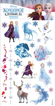Набор татуировок переводных Disney 1: Холодное сердце II 1