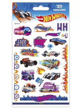 Набор татуировок переводных Хот Вилс / Hot Wheels 3