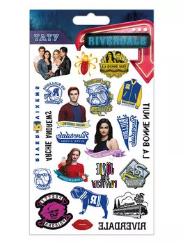 Набор татуировок переводных Ривердейл / Riverdale 1
