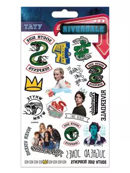 Набор татуировок переводных Ривердейл / Riverdale 2
